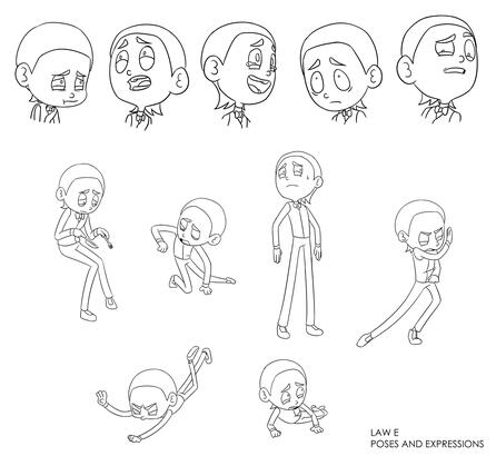 Expression and poses